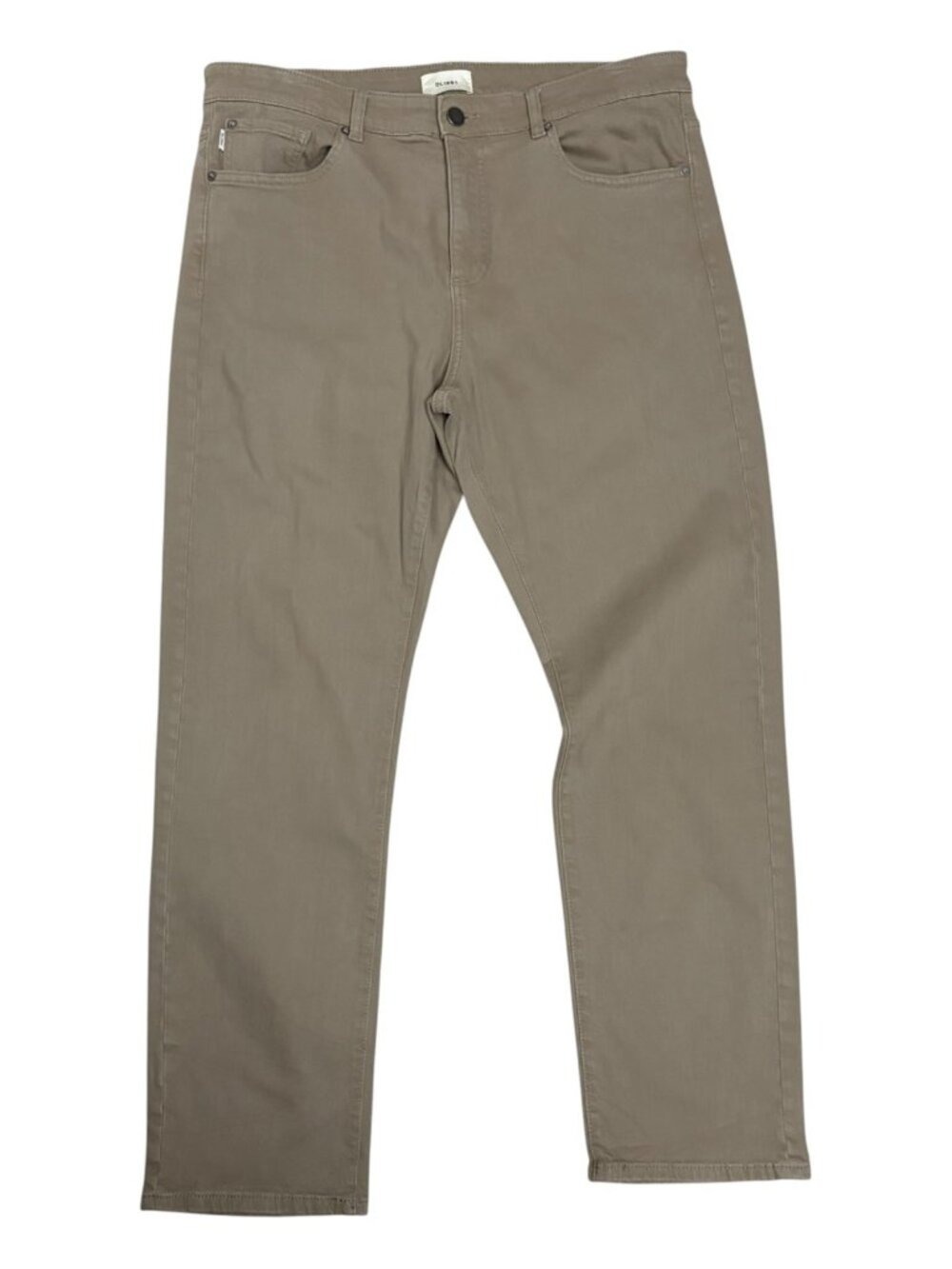 $300 DL 1961 Luxury Jeans Tan Business Casual SLIM STRAIGHT Pants Mens 36x30